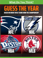 What year did these four teams win it all