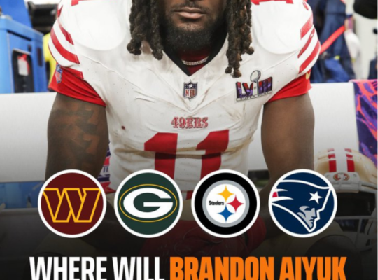 Will Brandon Aiyuk land on any of these teams rosters this season?