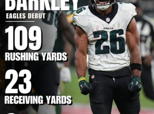 Eagles' Debut To Remember For Saquon Barkley