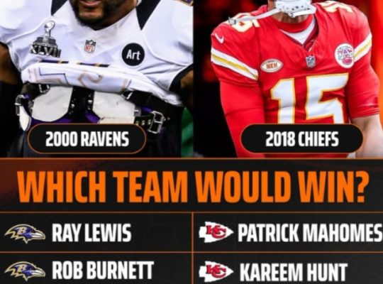 Who would win if the 2000 Ravens