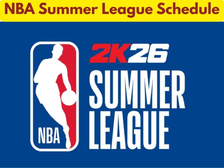 NBA Summer League Schedule